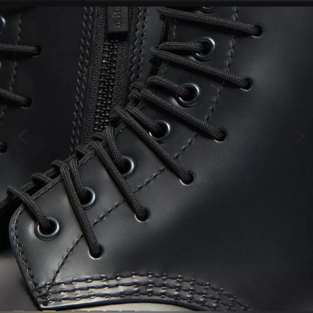 Dr Marten 1460 Extreme Lace Leather Boots Smooth Leather Size 9 New